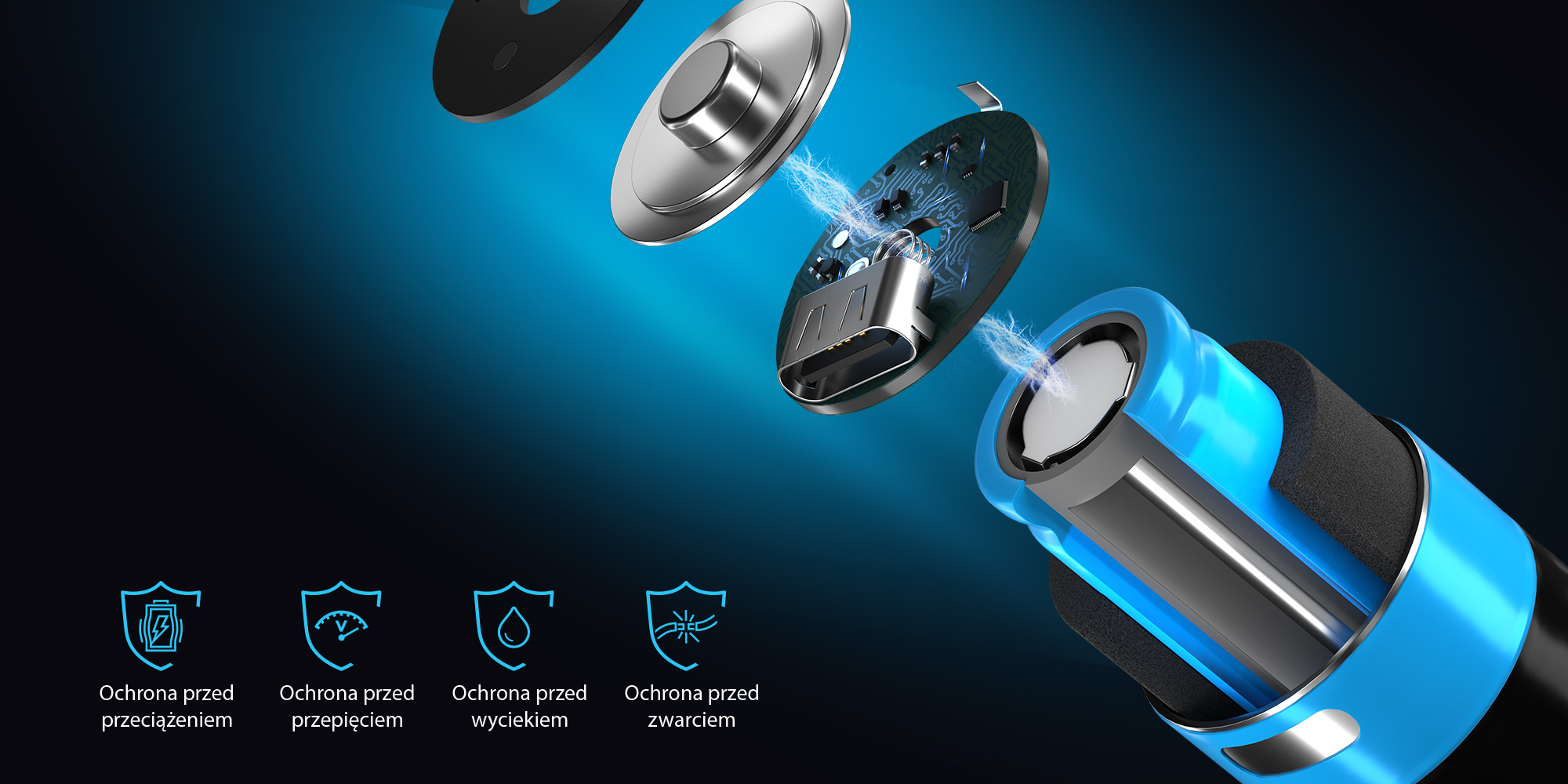 Akumulator Newell 21700 USB-C 5000 mAh 2 szt. blister